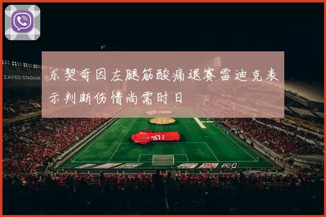 东契奇因左腿筋酸痛退赛雷迪克表示判断伤情尚需时日