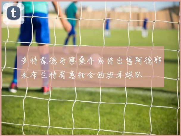 多特蒙德考察桑乔或将出售阿德耶米布兰特有意转会西班牙球队